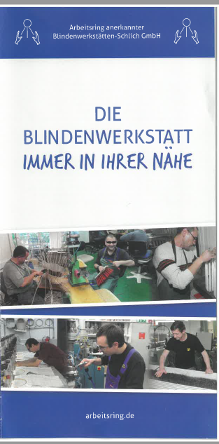 Normbau GmbH Gebäudesystemtechnik unterstützt Blindenwerkstatt